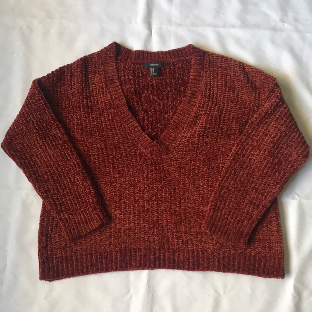 Forever 21 Chenille Knit Sweater